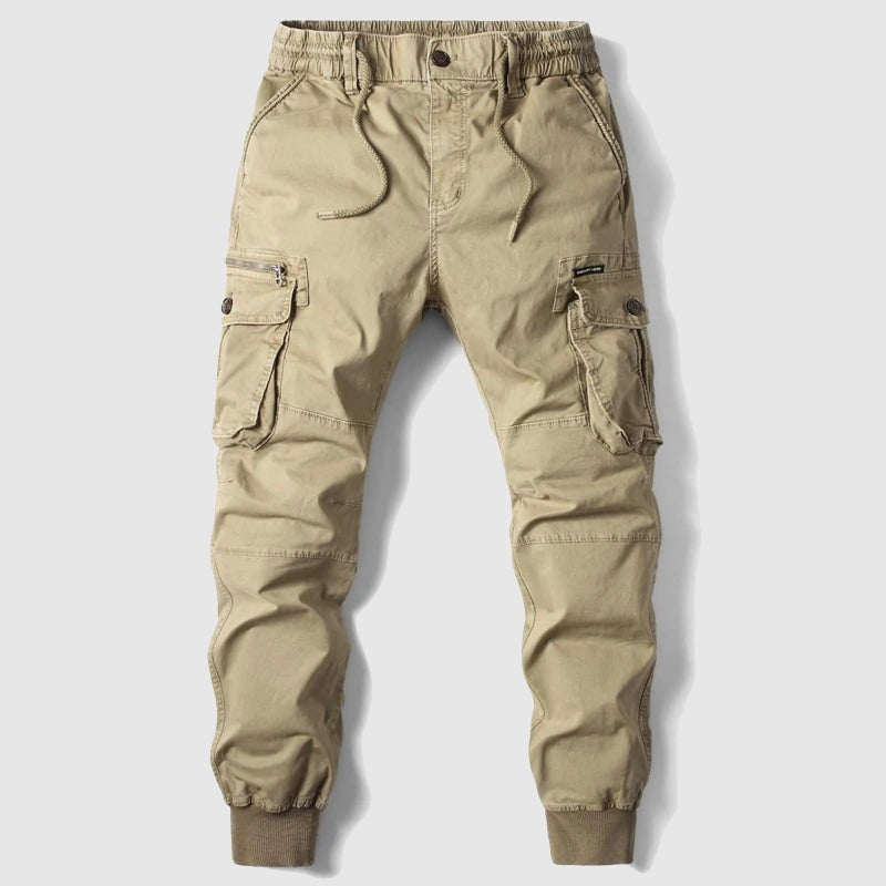 Men's Multi-Pocket Cuffed Cargo Joggers