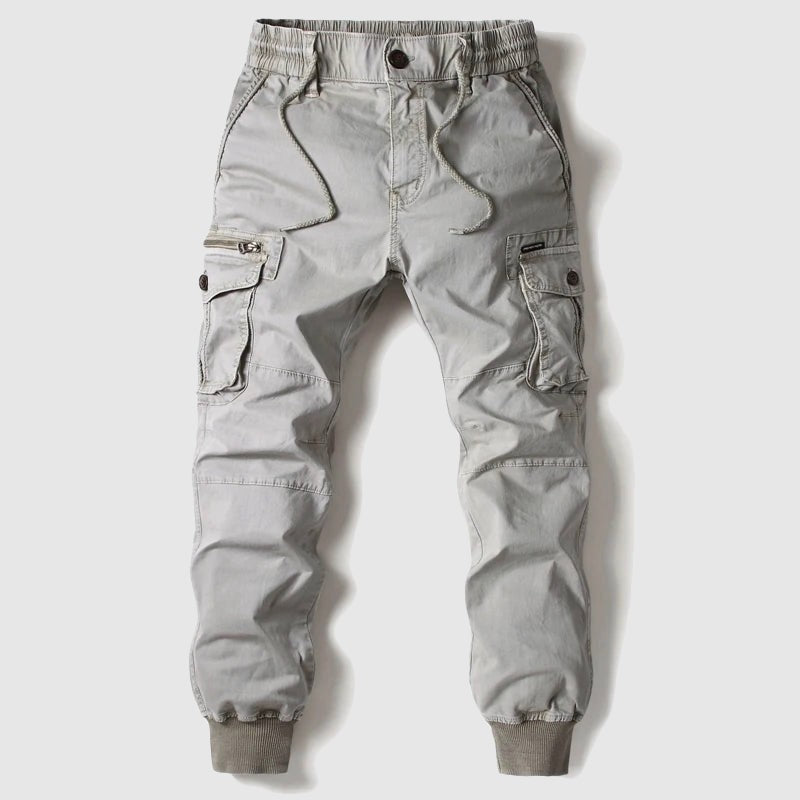 Men's Multi-Pocket Cuffed Cargo Joggers