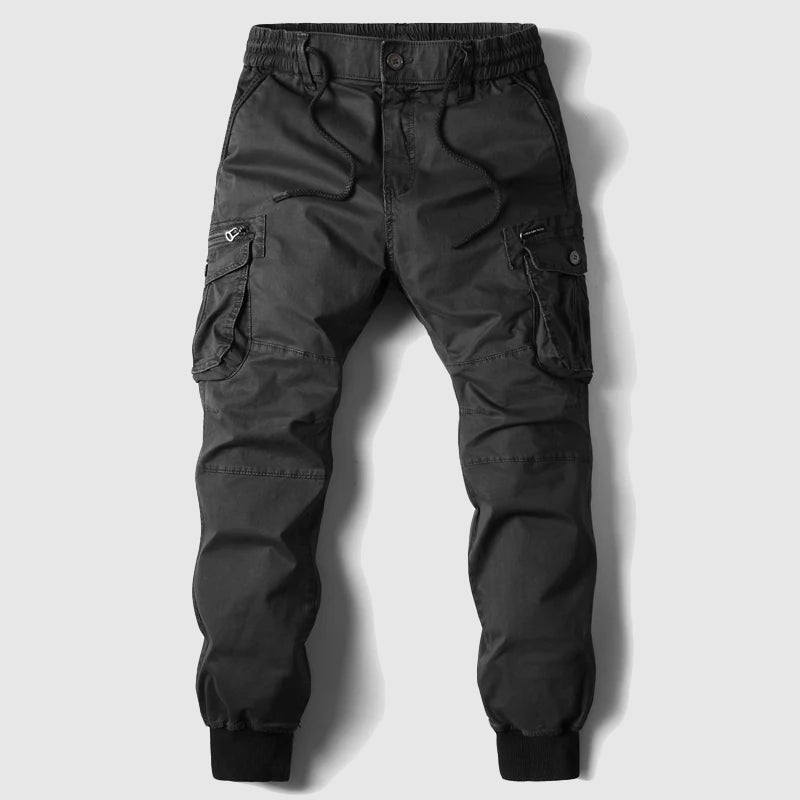 Men's Multi-Pocket Cuffed Cargo Joggers