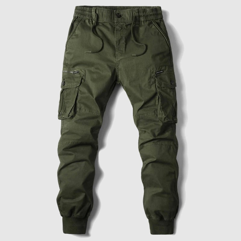 Men's Multi-Pocket Cuffed Cargo Joggers