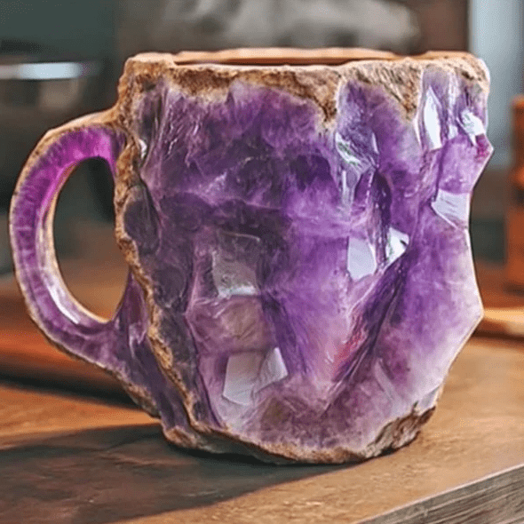Elegant Crystal Coffee Cup