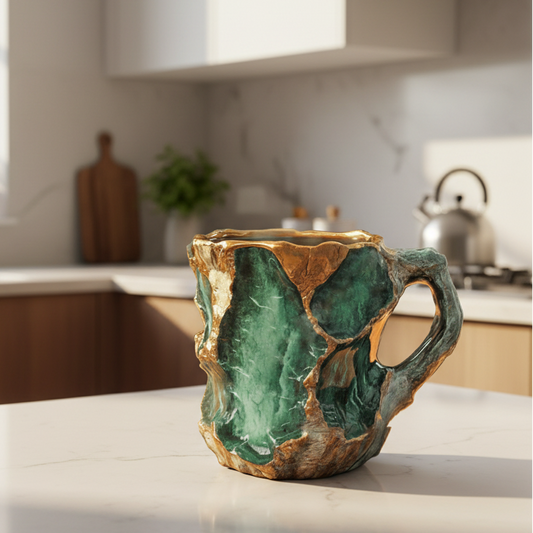 Elegant Crystal Coffee Cup