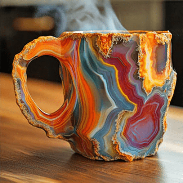 Elegant Crystal Coffee Cup
