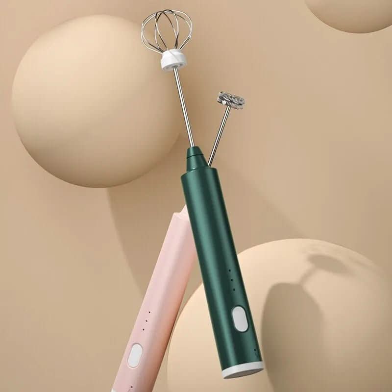 Powerful mini hand mixer for kitchen and coffee