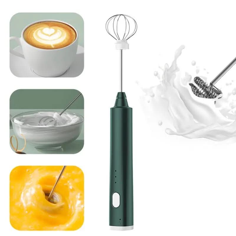 Powerful mini hand mixer for kitchen and coffee