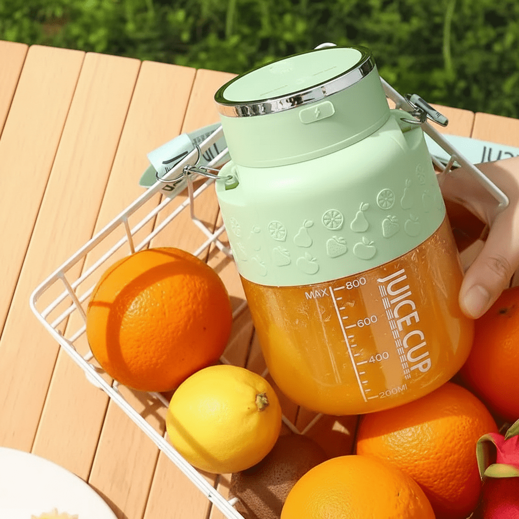 Compact Smoothie Blender with Powerful 10-Blade System