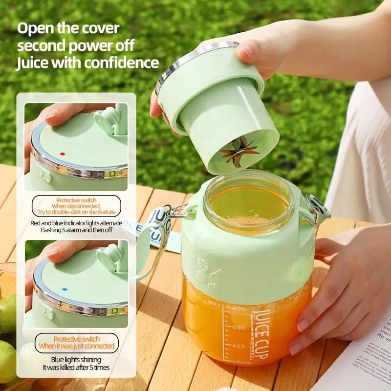Compact Smoothie Blender with Powerful 10-Blade System