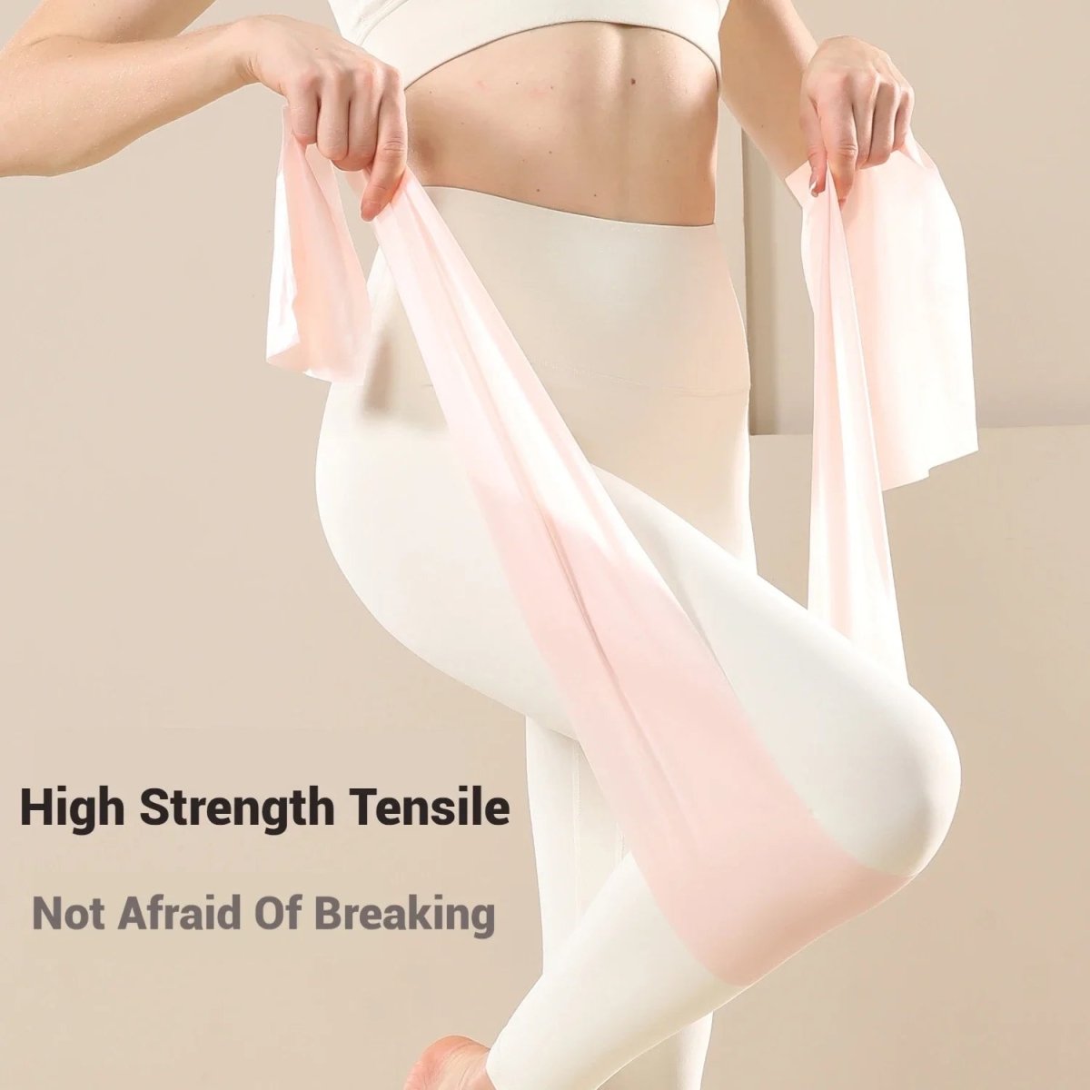 Stretching Resistance Strap for Yoga & Fitness Beginners