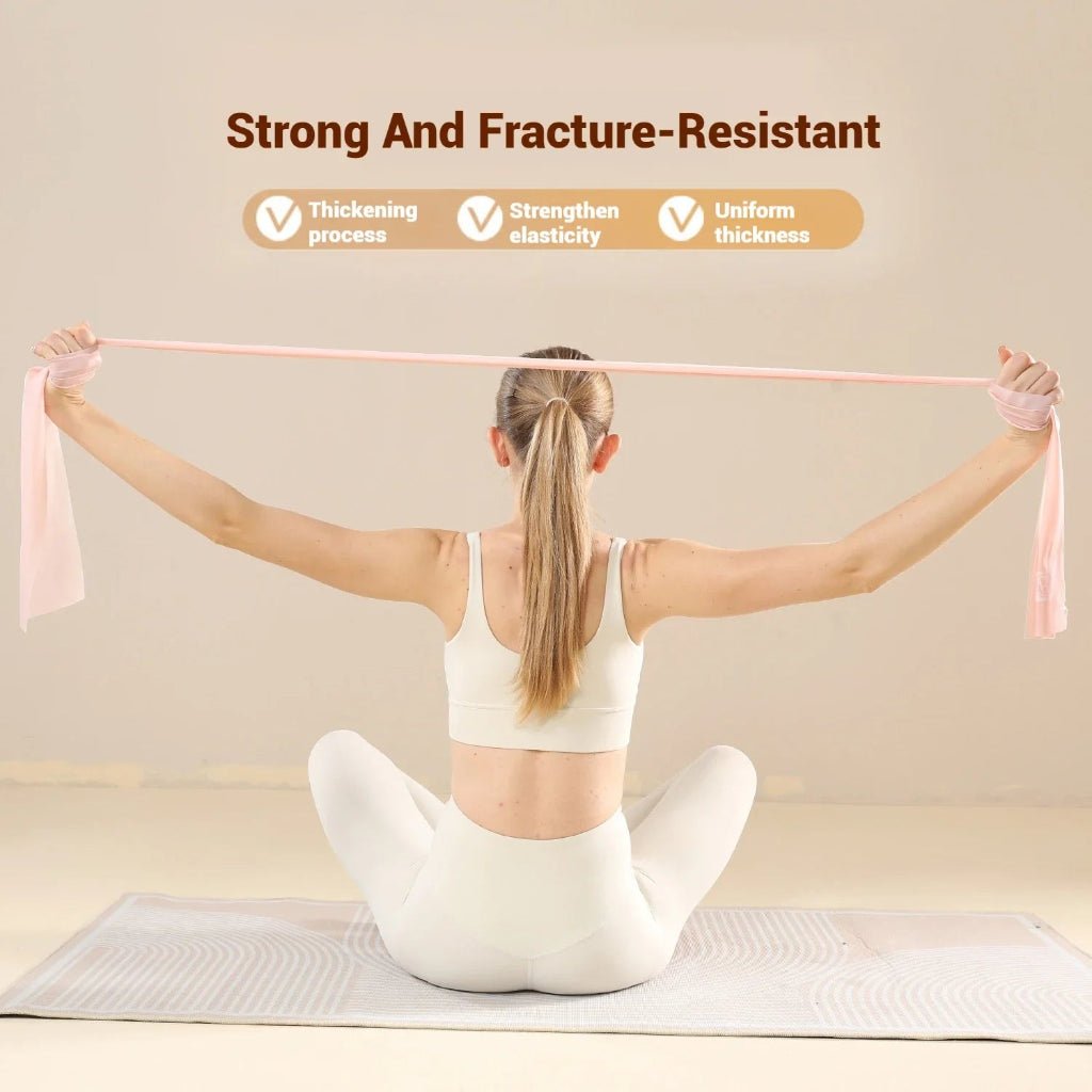 Stretching Resistance Strap for Yoga & Fitness Beginners