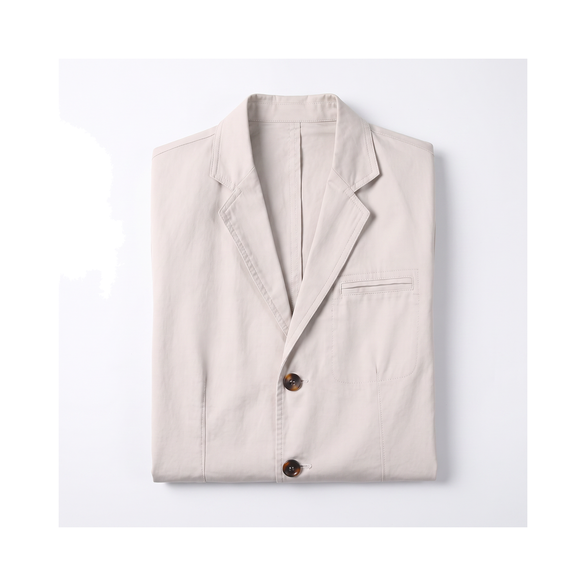 Men's Unstructured Cotton Blazer