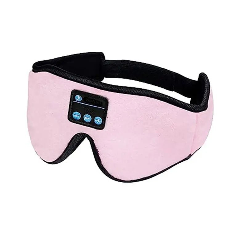 Bluetooth Music Sleep Mask with 3D Comfort & Full Light Blocking