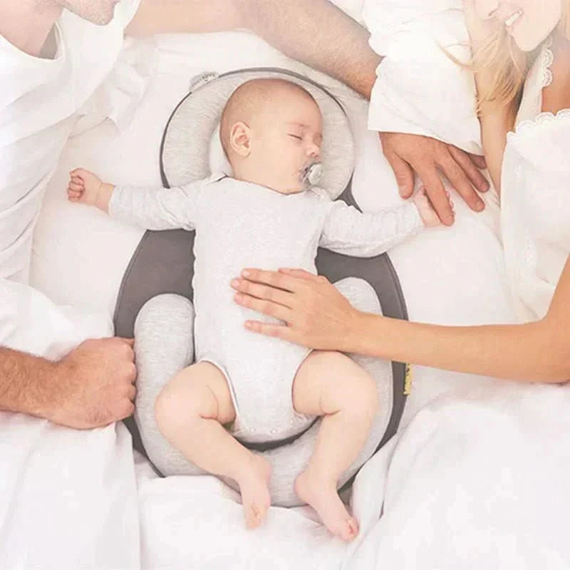 Ergonomic Baby Pillow for Safe Sleep & Flat Head Prevention