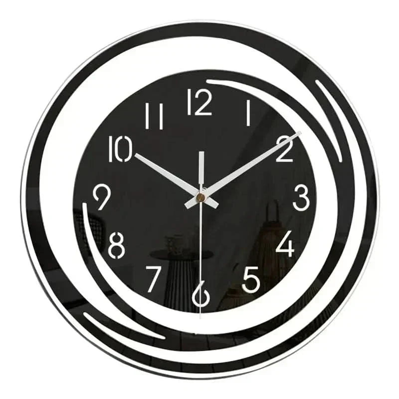 Acrylic Wall Clock – Silent 3D Geometric Design for Modern Homes