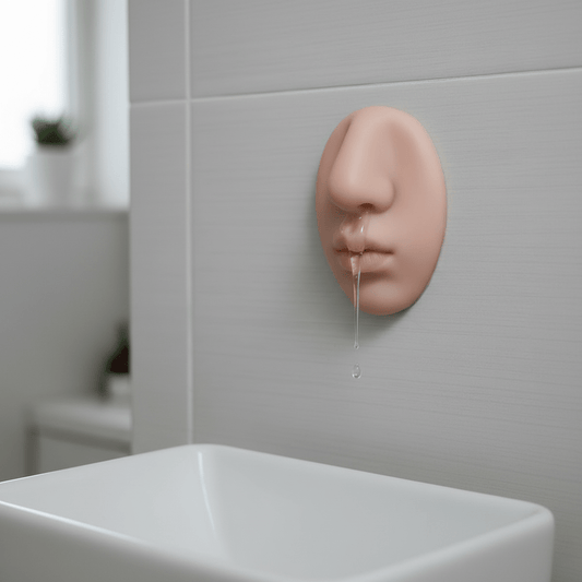 Nose-Shaped Wall-Mounted Soap Dispenser for Home Decor