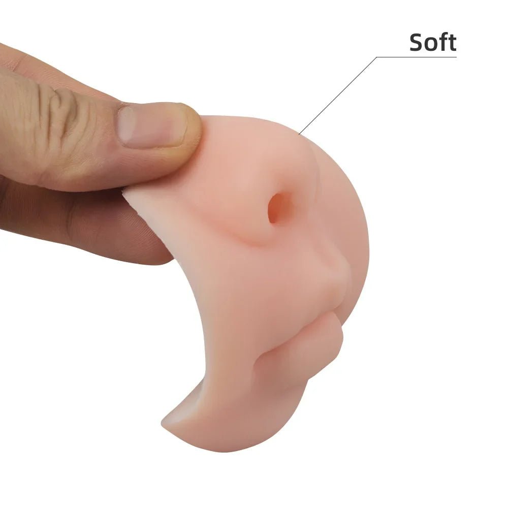 Nose-Shaped Wall-Mounted Soap Dispenser for Home Decor