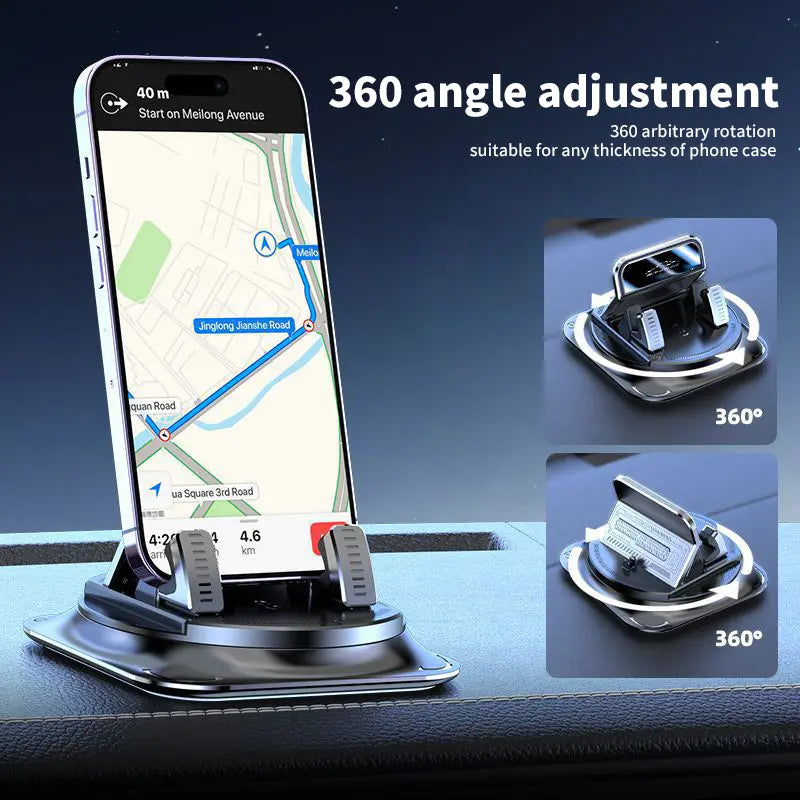 360 Degree Car Dashboard Phone Mount