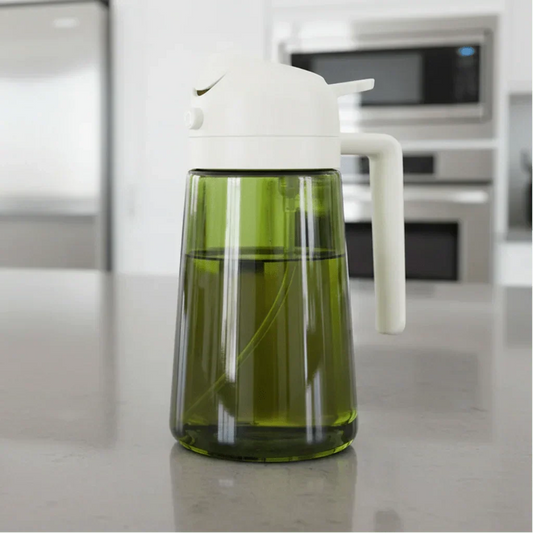Healthy Cooking Oil Sprayer with Dark Glass Design