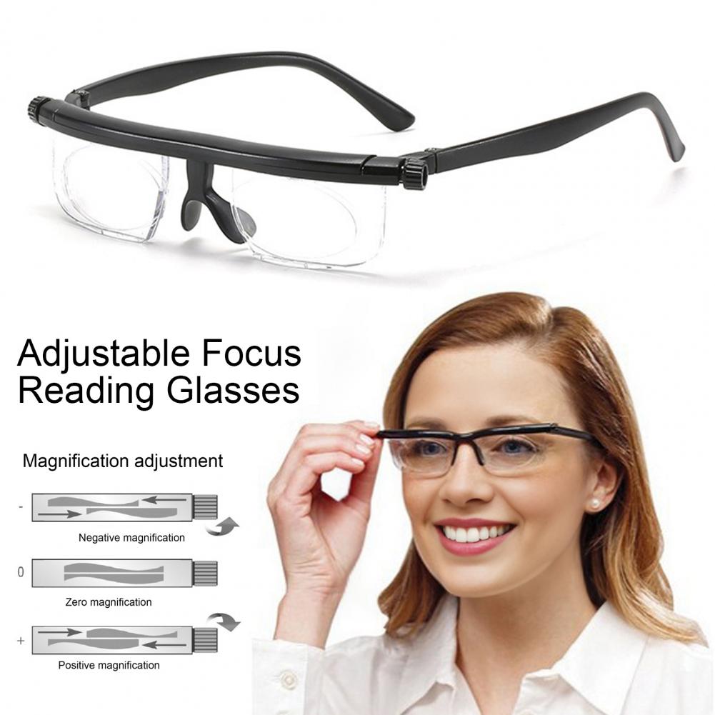 Adjustable Focus Reading Glasses for Clear Vision