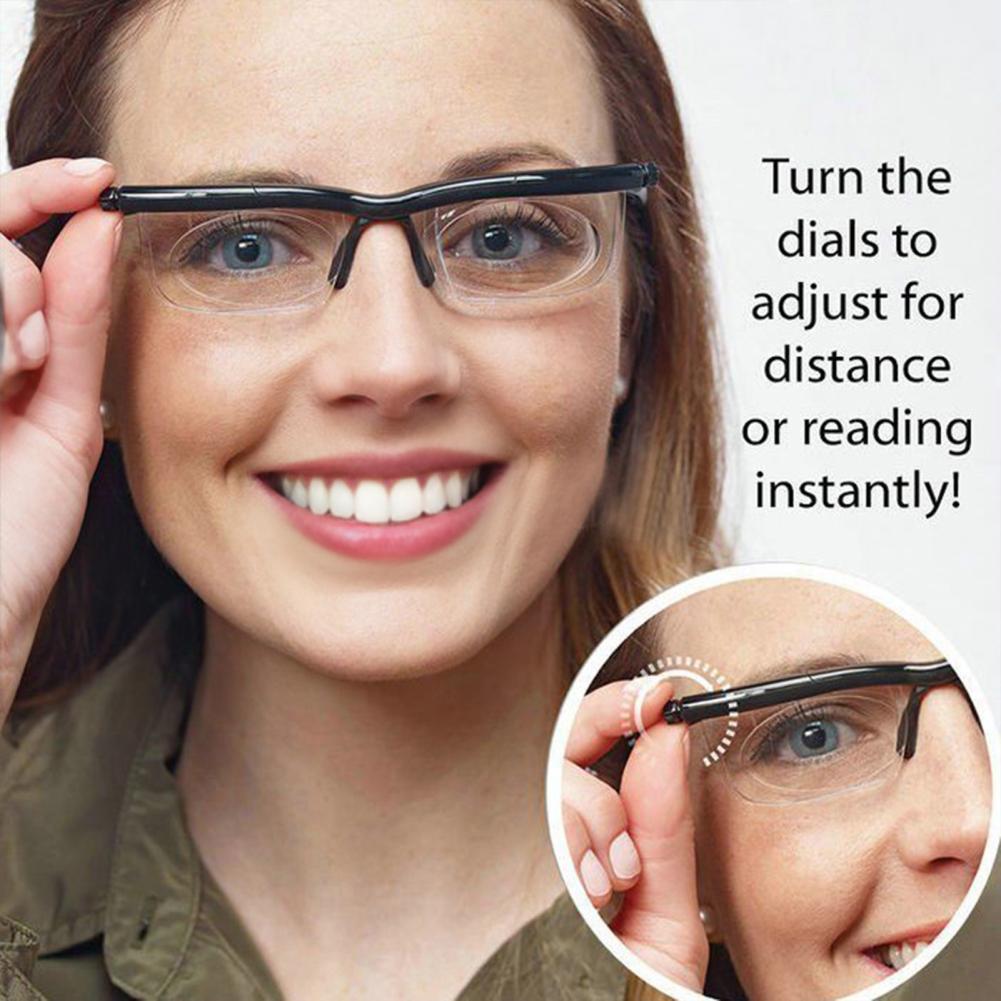 Adjustable Focus Reading Glasses for Clear Vision