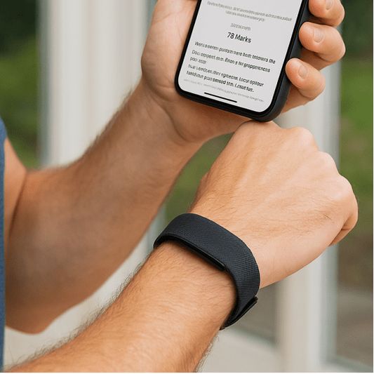 Waterproof Fitness Tracker with Heart, Oxygen & Activity Monitoring