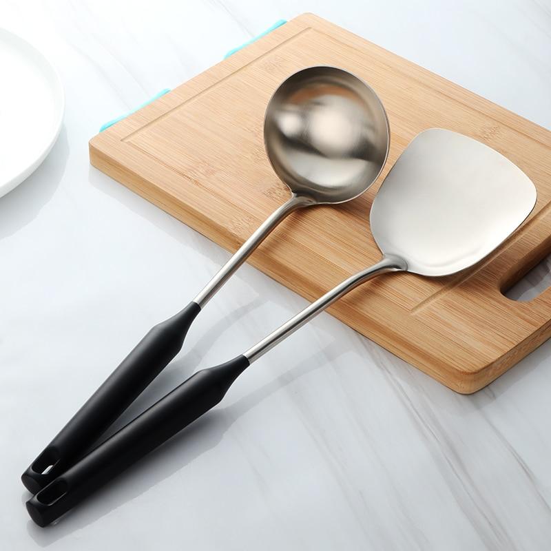 Stainless Steel Turner & Ladle Tools for Smooth Cooking Flow