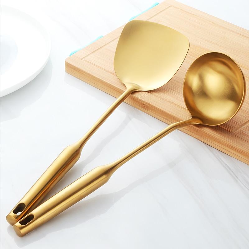 Stainless Steel Turner & Ladle Tools for Smooth Cooking Flow