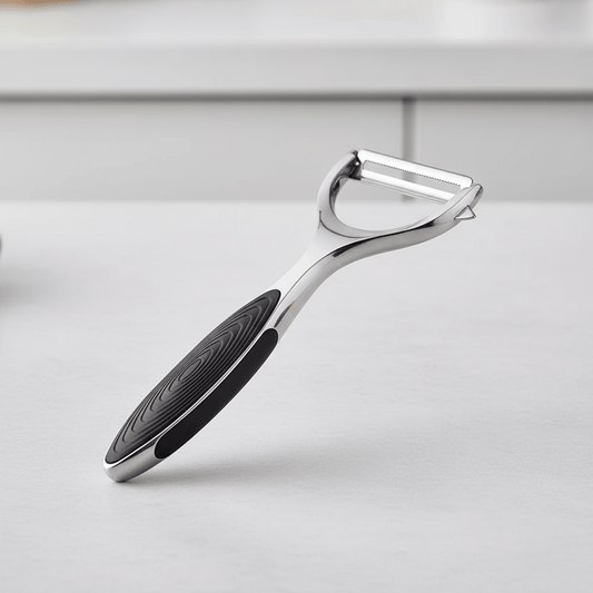 Comfortable, Non-Slip Stainless Steel Peeler for Effortless Prep
