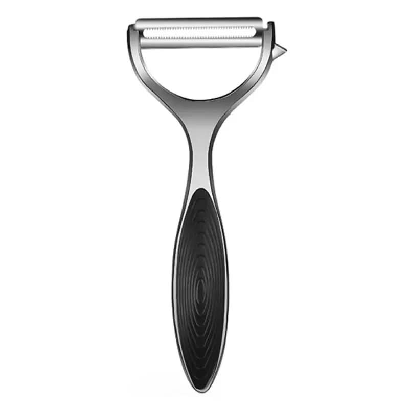 Comfortable, Non-Slip Stainless Steel Peeler for Effortless Prep