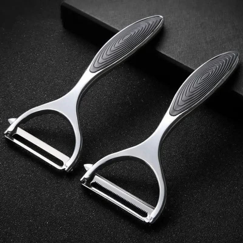Comfortable, Non-Slip Stainless Steel Peeler for Effortless Prep