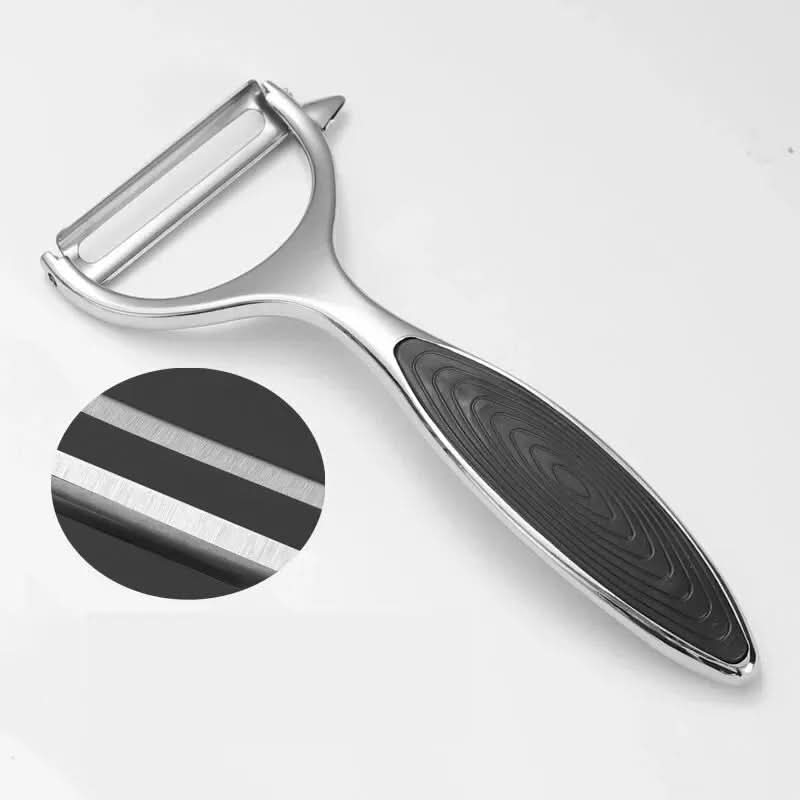Comfortable, Non-Slip Stainless Steel Peeler for Effortless Prep
