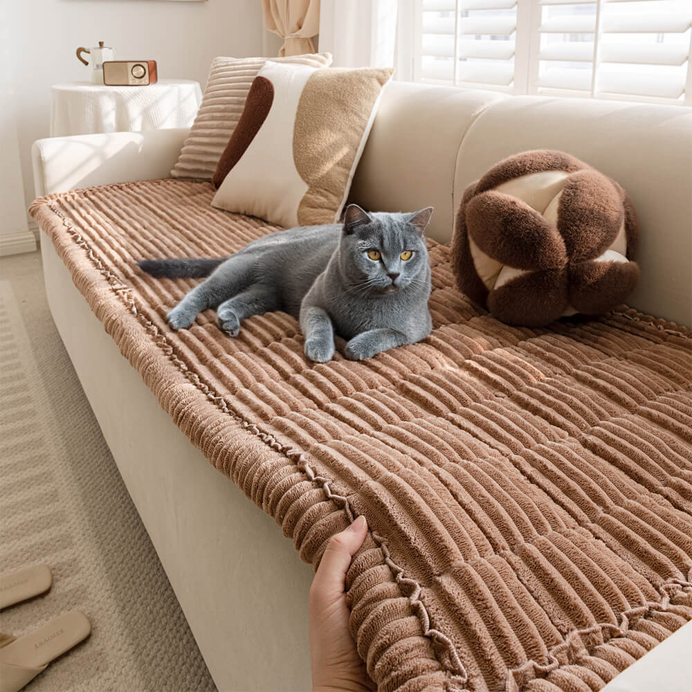 Soft Flannel Pet Mat for Sofa and Bed Comfort