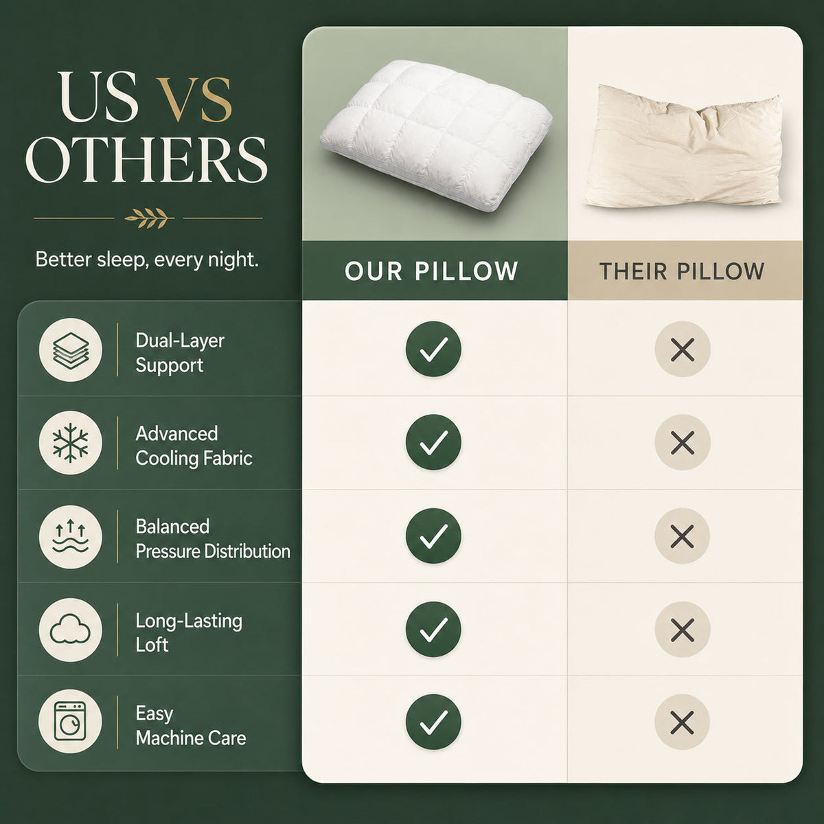 Cooling Ice Silk Grid Pillow