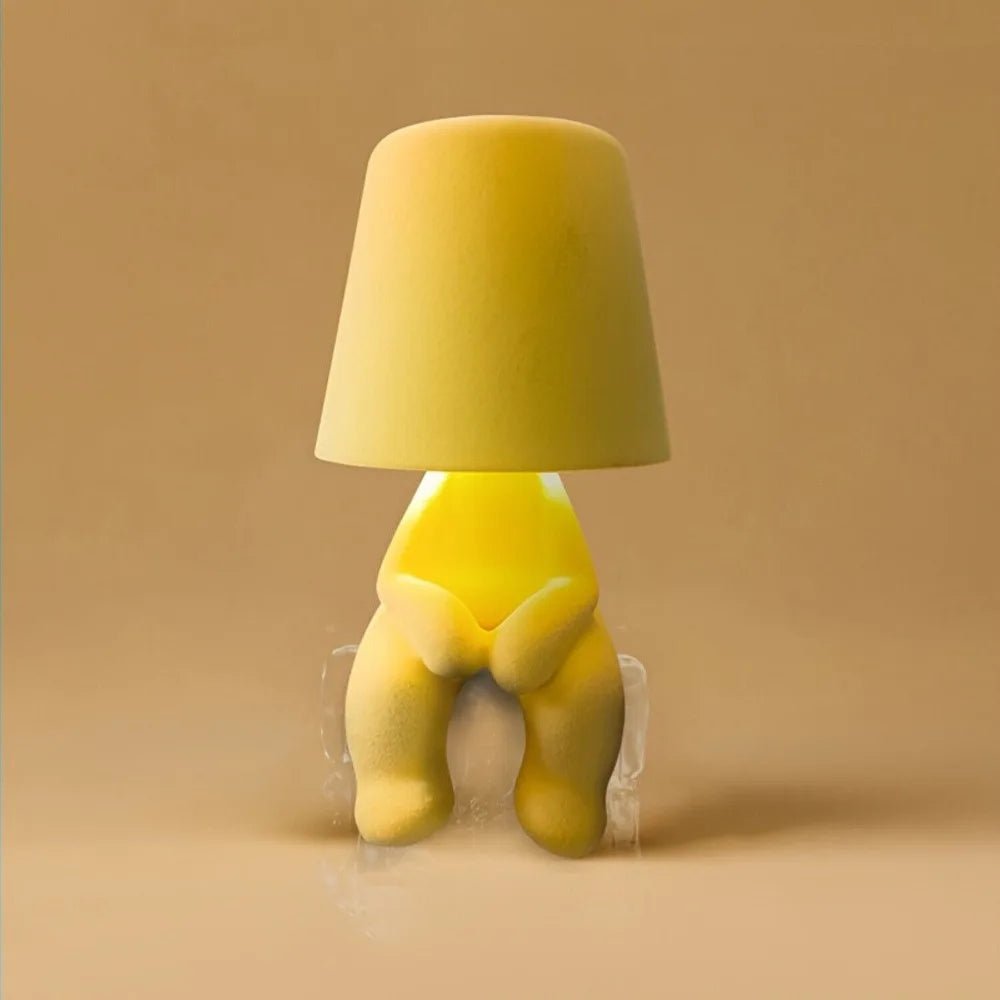 Creative LED Desk Lamp Unique Human-Shaped Design for Table Lighting