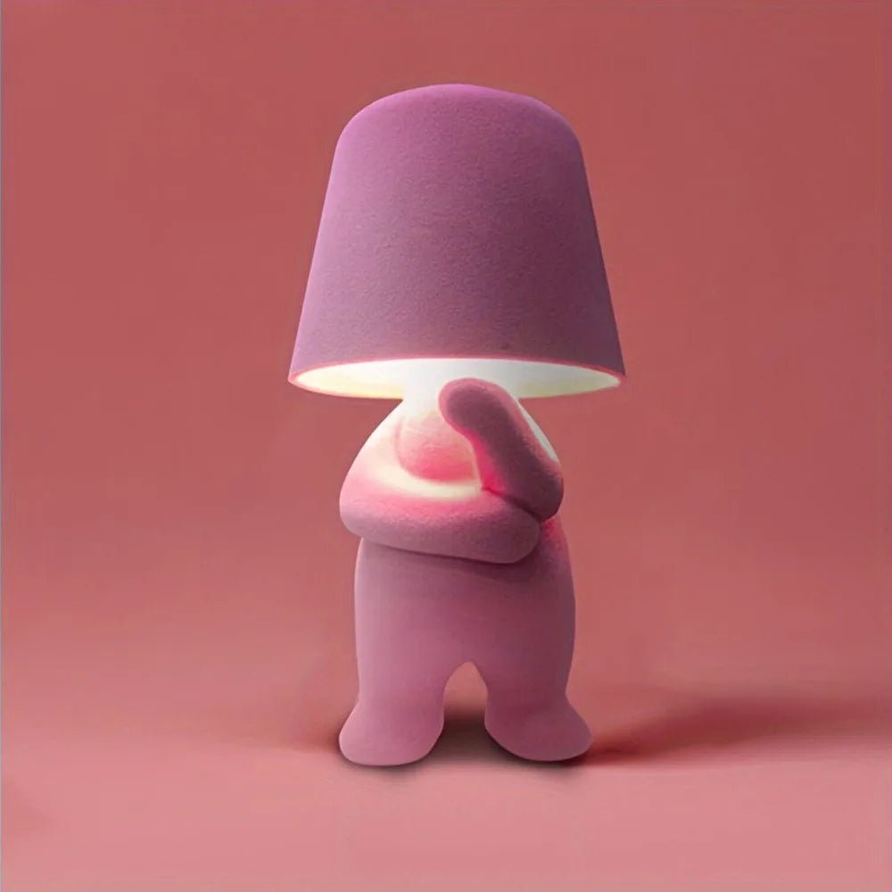 Creative LED Desk Lamp Unique Human-Shaped Design for Table Lighting