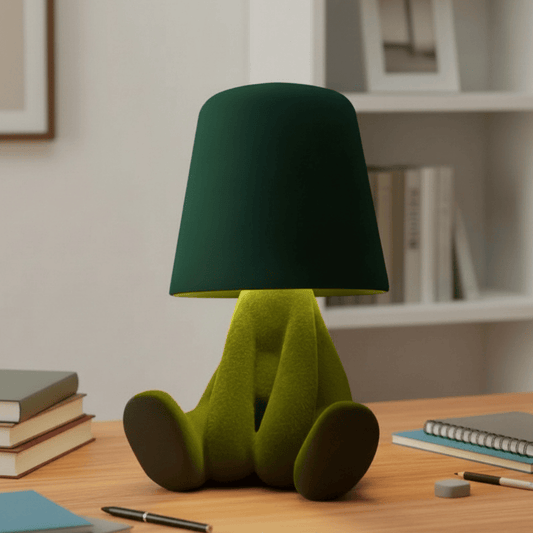 Creative LED Desk Lamp Unique Human-Shaped Design for Table Lighting