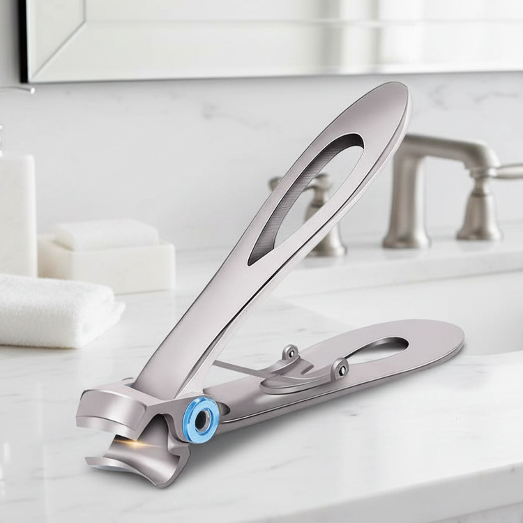 Precision Stainless Steel Nail Clippers for Smooth, Clean Cuts