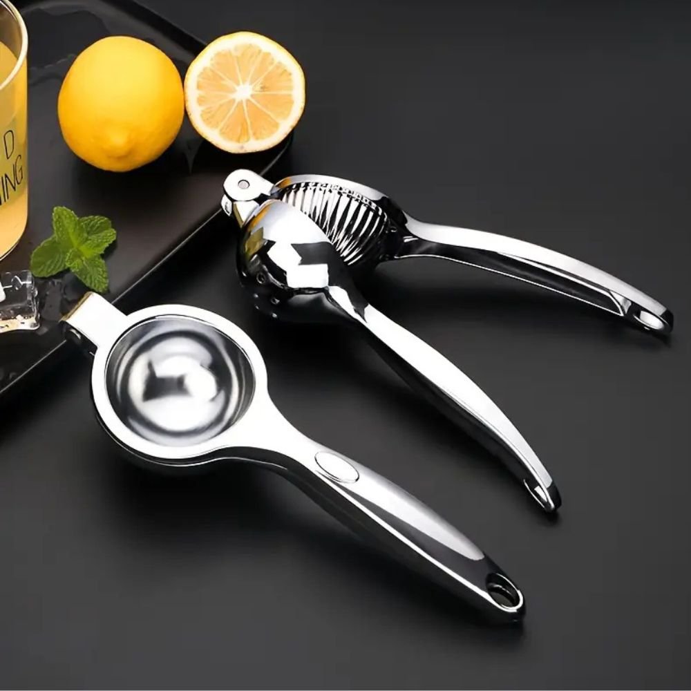 Premium Lemon Squeezer Crafted from Solid Stainless Steel