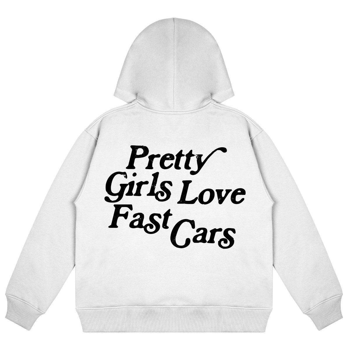 Pretty Girls Love Fast Cars Hoodie