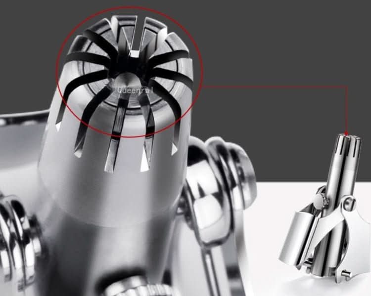 Stainless Steel Nose Hair Cutter for Pain-Free Grooming