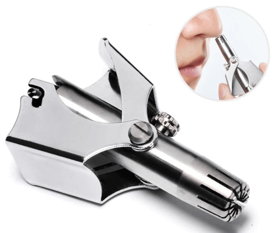 Stainless Steel Nose Hair Cutter for Pain-Free Grooming