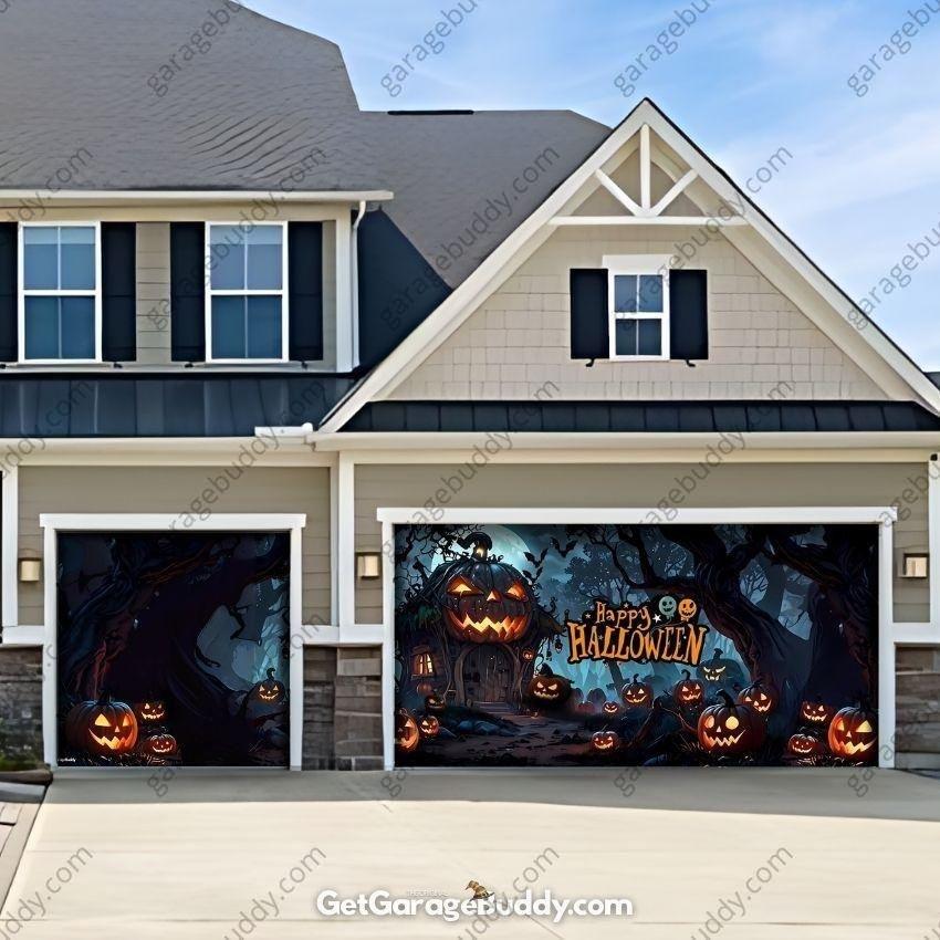 Halloween Garage Door Covers
