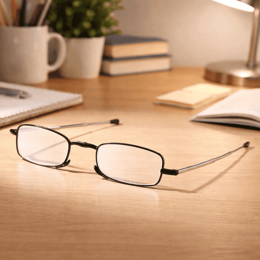 Foldable Reading Glasses with High Clarity Lenses