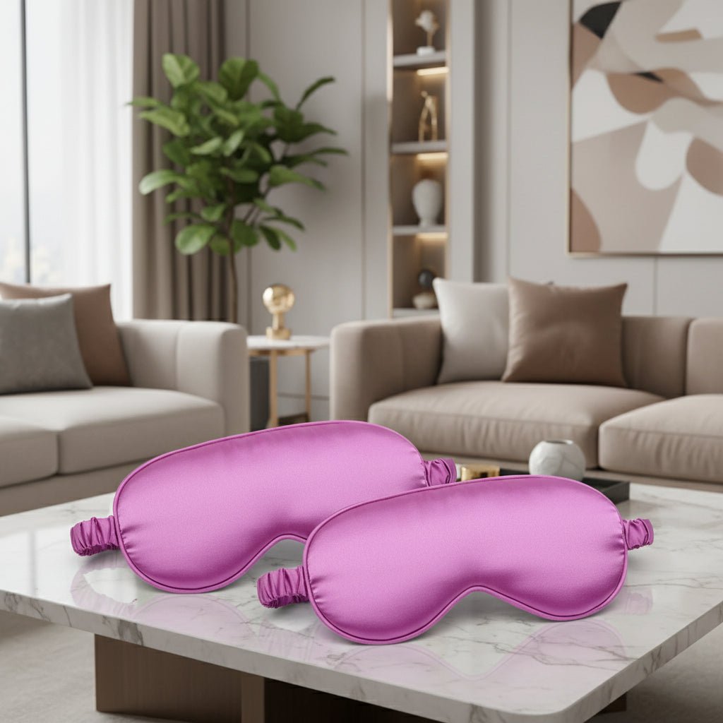 Lightweight Silk-Feel Sleep Mask for Restful Darkness