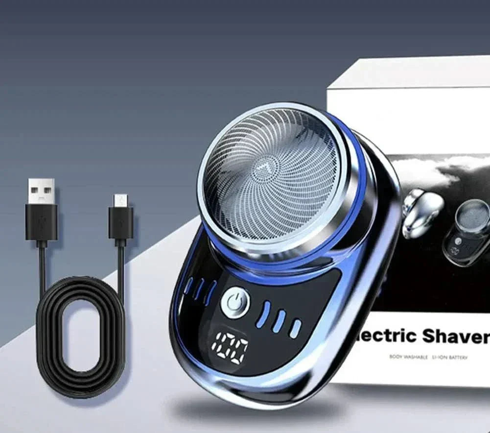 Compact USB-Rechargeable Mini Razor for Smooth Shaving Anywhere