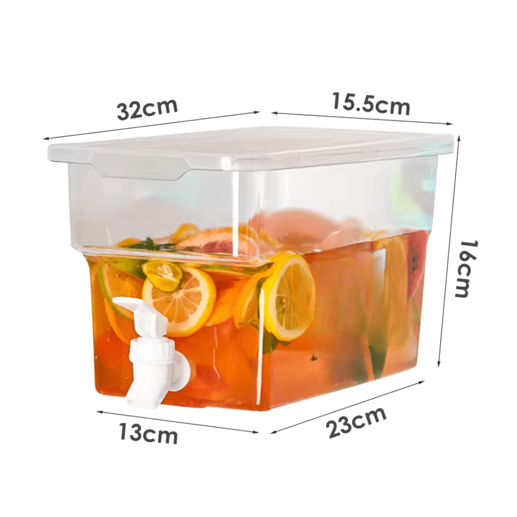 Compact Cold Beverage Dispenser with Faucet for Daily Use