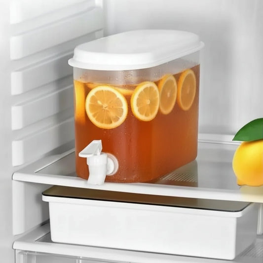Compact Cold Beverage Dispenser with Faucet for Daily Use