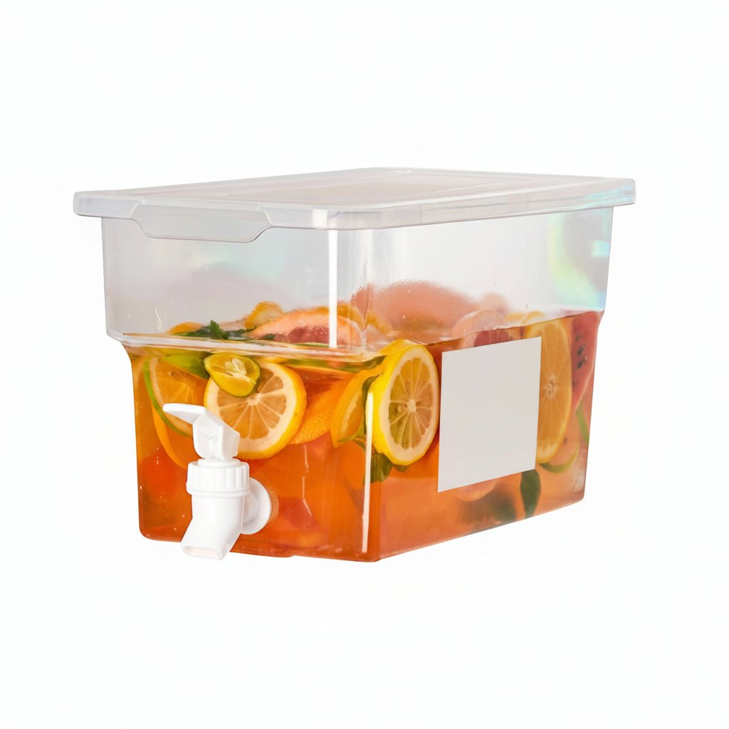 Compact Cold Beverage Dispenser with Faucet for Daily Use