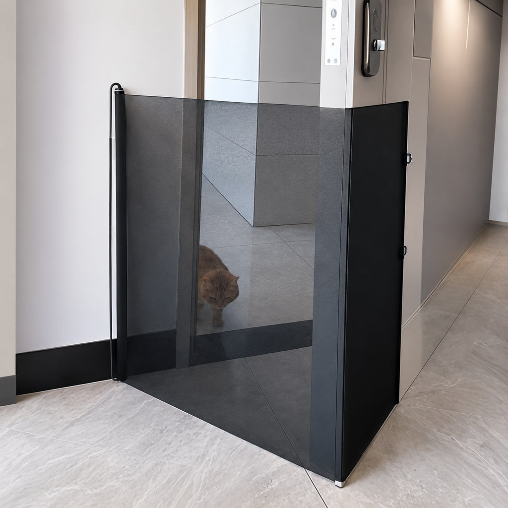 No-Drill Retractable Pet Gate