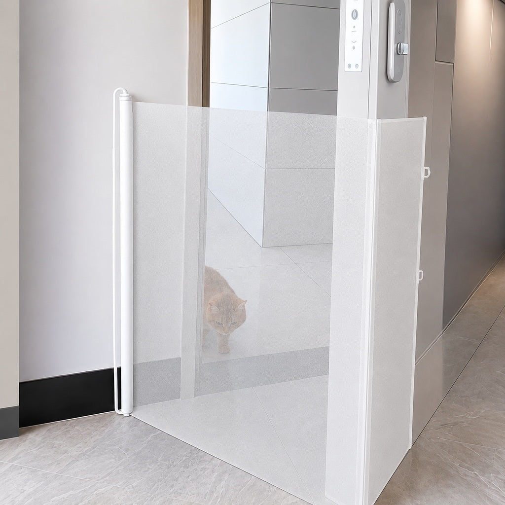 No-Drill Retractable Pet Gate