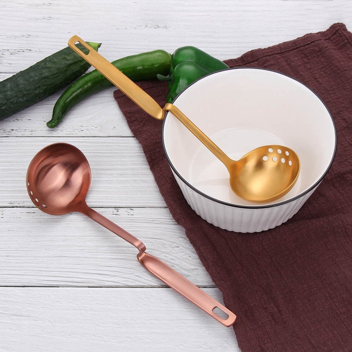 Unique Stainless Steel Soup Ladle for Everyday Kitchen Use